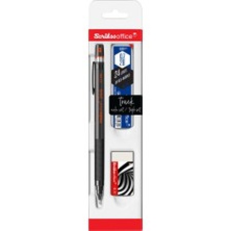 Scrikss Track 0.7 MM Versatil Gri Silgi + Min Scrikss Track 0.7 MM Versatil Gri Silgi + Min