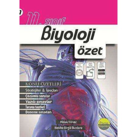 Pano Yayınları 11.Sınıf Biyoloji Özet
