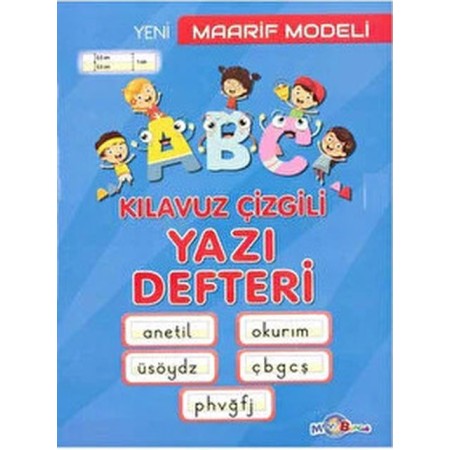 Mavi Boncuk Maarif Model Yazı Defteri Küçük Boy