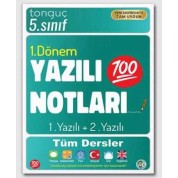 Tonguç Akademi 5 Sınıf Yazılı Notları 1 Dönem 1 ve 2 Yazılı