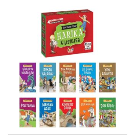 Bıcırık Çocuk Çocuklar İçin Harika Klasikler (10 Kitap + Soru Kitapçığı)
