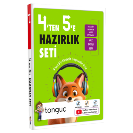  Tonguç Akademi 4'ten 5'e Hazırlık Seti