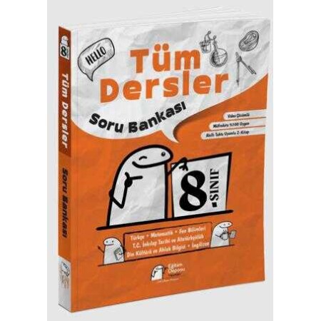Gizli Yayınları Eğitim Deposu 8. Sınıf Tüm Dersler Soru Bankası