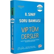 Editör Yayınları  8. Sınıf Tüm Dersler Soru Bankası Vip Mavi