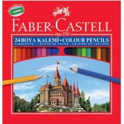 Faber-Castell Kuru Boya Kalemi 24 Renk