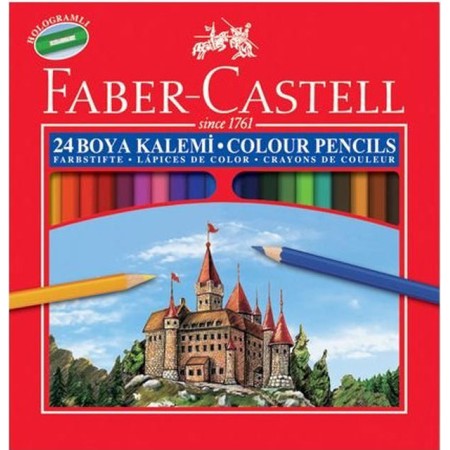Faber-Castell Kuru Boya Kalemi 24 Renk