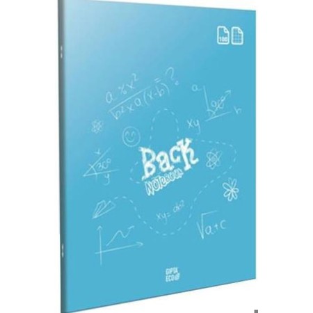 Gıpta Back Tel Dikiş Plastik Kapak Defter A5 60 YP Kareli 4992