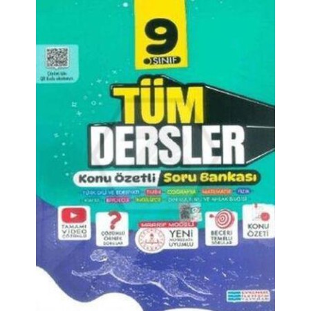Evrensel İletişim Yayınları 9. Sınıf Tüm Dersler Soru Bankası