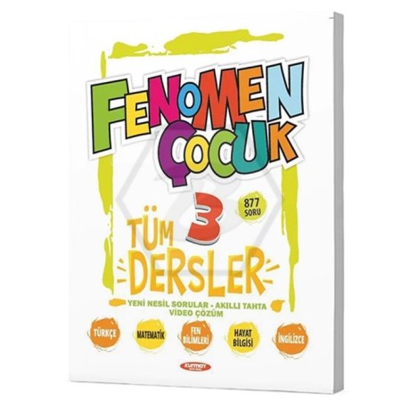 Fenomen Çocuk 3.Sınıf Tüm Dersler Soru Bankası Fenomen Çocuk 3.Sınıf Tüm Dersler Soru Bankası