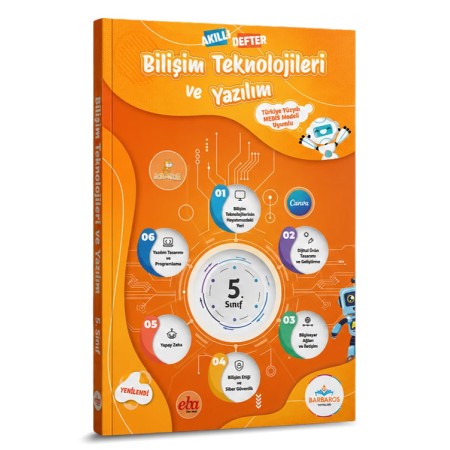 Bilişim Teknolojileri ve Yazılım Dersi 5. Sınıf Akıllı Defter 2025-2026