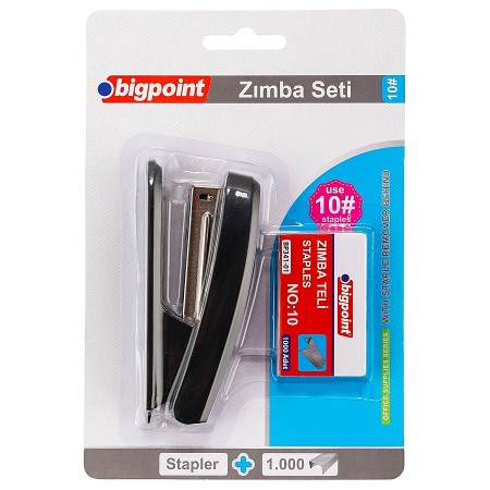Zımba Makinesi Seti No:10 Siyah BP306-95 Zımba Makinesi Seti No:10 Siyah BP306-95