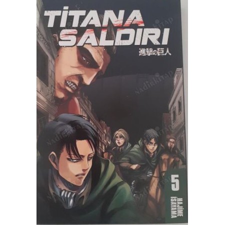 Titana Saldırı 5. Cilt Manga