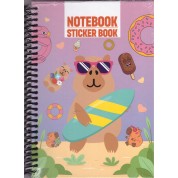 Notebook Stıcker Book Modelist Defter GK-01