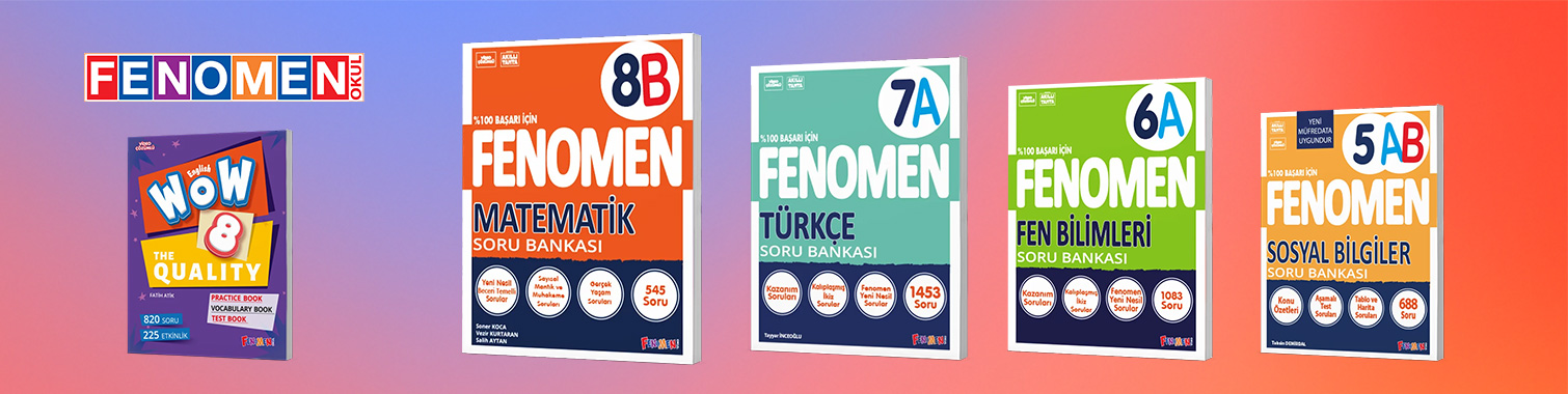 Fenomen Yayınları Ürünleri