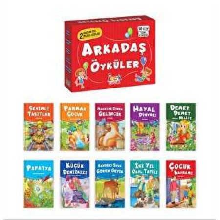Bıcırık Yayınları Arkadaş Öyküler 10 Kitap + Soru Kitapçığı