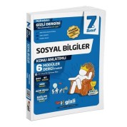 Gizli Yayınları 7. Sınıf Sosyal Bilgiler Konu Anlatımlı 6 Modüler Dergi Fasikül