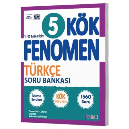 Fenomen Okul Yayınları 5. Sınıf Türkçe Kök Soru Bankası