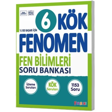 Fenomen 6. Sınıf Fen Bilimleri KÖK Soru Bankası