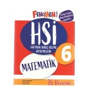 Fenomen Okul Yayınları 6. Sınıf Matematik Haftalık Süreç İzleme Denemeleri Fenomen Okul Yayınları 6. Sınıf Matematik Haftalık Süreç İzleme Denemeleri