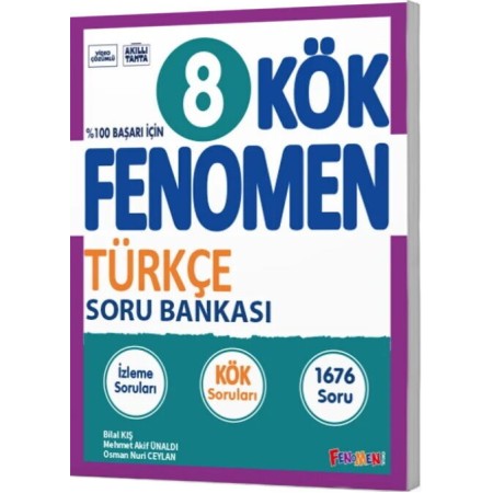 Fenomen 8. Sınıf KÖK Türkçe Soru Bankası
