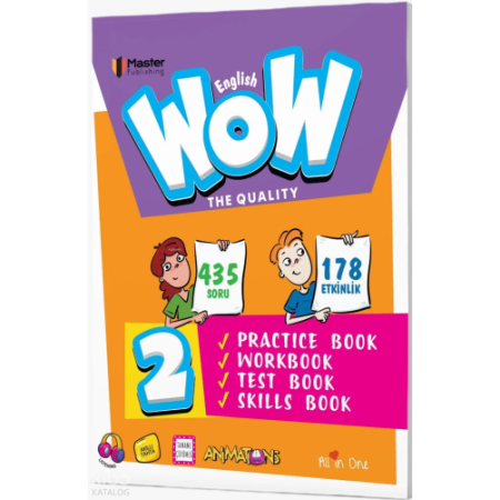 Fenomen 2. Sınıf Wow Practice Book - Workbook - Test Book Fenomen 2. Sınıf Wow Practice Book - Workbook - Test Book