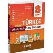 Gizli Yayınları 8. Sınıf Türkçe Alıştırmalı Soru Bankası