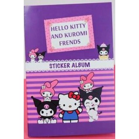 Hello Kitty ve Kuromi Sticker Albümü