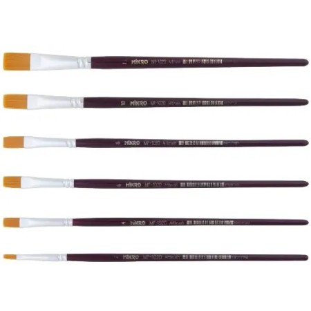 Mikro Yağlı Boya Fırçası No:8 MF-2058 Mikro Yağlı Boya Fırçası No:8 MF-2058