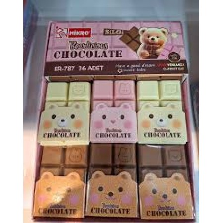 Mikro Er-787 Bearlicious Chocolate Silgi