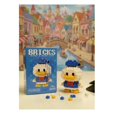 Bricks Kutulu Yapım Seti - Donald Duck