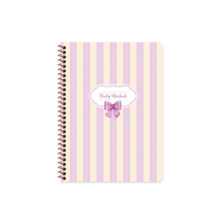 Keskin Color Spiralli Sert Kapak Defter Kurdele 16,5x22,5 120 Yp Çizgili