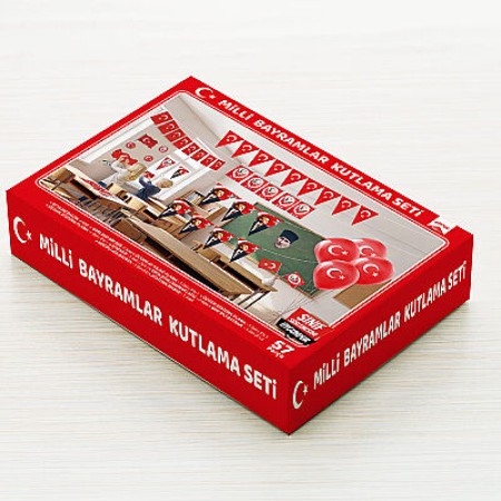 Kikajoy Milli Bayramlar Şenlik Süsleme Seti Kikajoy Milli Bayramlar Şenlik Süsleme Seti