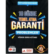 Paraf Akademi TYT - KPSS - DGS - ALES 10 Günde Temel Atma Garantili Problemler