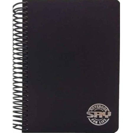 Siyah Defter 20x28 Kalın Kapak 80 Yaprak Siyah Defter 