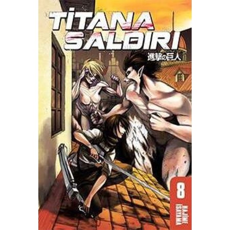 Titana Saldırı 8. Cilt Manga