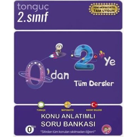 Tonguç 2. Sınıf 0'dan 2'ye Konu Anlatımlı Soru Bankası