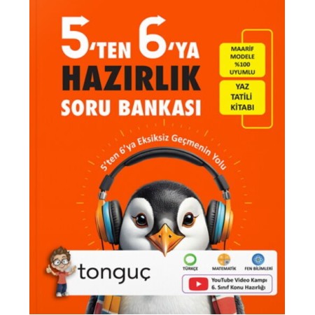 Tonguç Akademi 5 ten 6 ya Hazırlık Kitabı