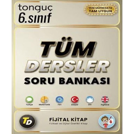 Tonguç 6. Sınıf Tüm Dersler Soru Bankası