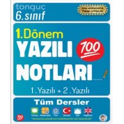 Tonguç Akademi 6. Sınıf Yazılı Notları 1. Dönem 1 ve 2. Yazılı