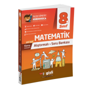 Gizli Yayıncılık  8. Sınıf LGS Matematik Konu Anlatımlı Alıştırmalı Soru Bankası