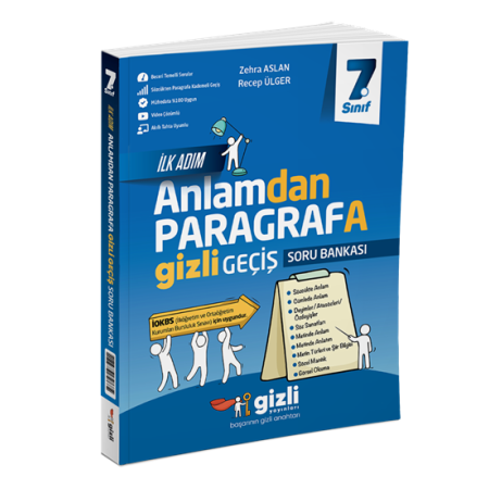 Gizli Yayıncılık 7. Sınıf Anlamdan Paragrafa Gizli Geçiş