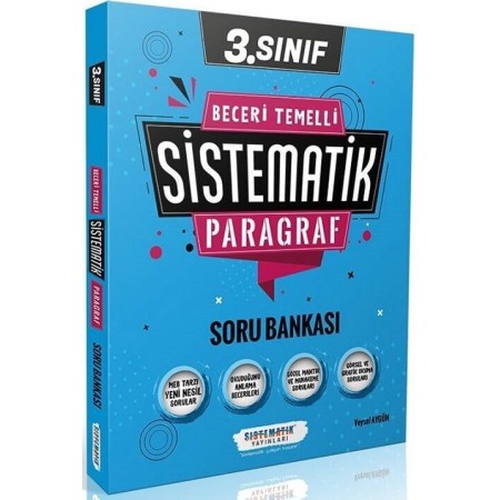 Sistematik Yayınları 3. Sınıf Paragraf Sistematik Soru Bankası