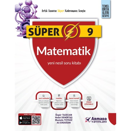 Armada Yayıınları 9. Sınıf Süper Matematik Soru Kitabı