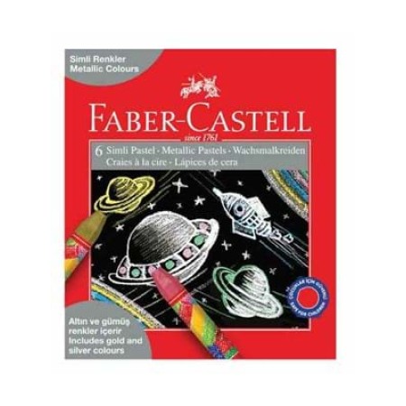 Faber-Castell Simli Pastel Boya 6 Renk 125406