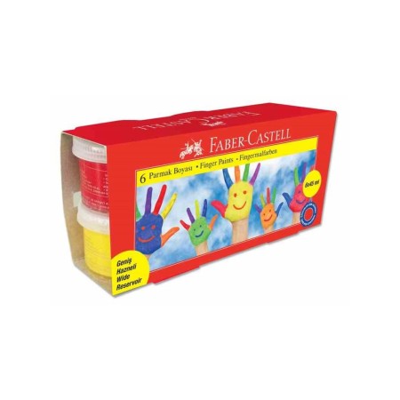 Faber-Castell 45 Ml Parmak Boyası 6 Renk 160422