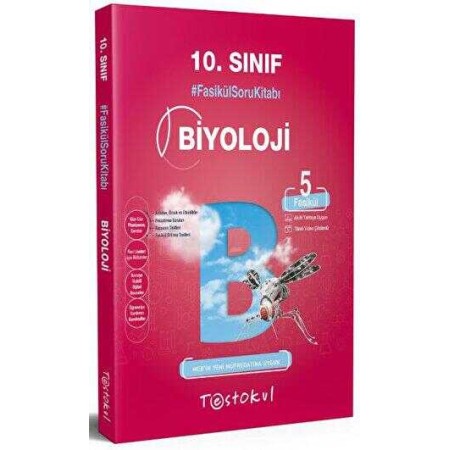 Test Okul Yayınları 10. Sınıf Fasikül Soru Kitabı 5 Fasikül Biyoloji