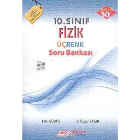Üçrenk Yayınları 10. Sınıf Fizik Üçrenk Soru Bankası