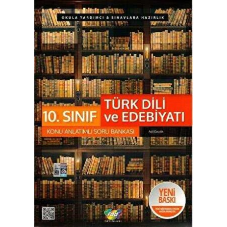 Fdd Yayınları 10. Sınıf Türk Dili ve Edebiyatı Konu Anlatımlı Soru Bankası