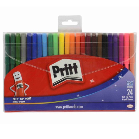 Pritt Keçeli Kalem Seti 24 Renk