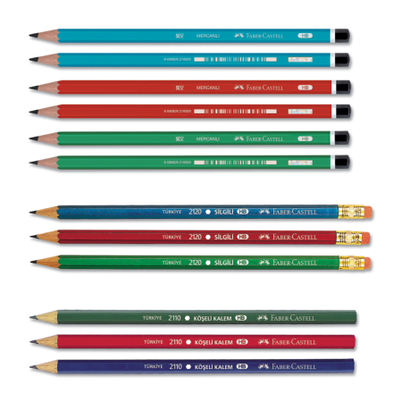 Faber-Castell Köseli Mercanli Kurşun Kalem